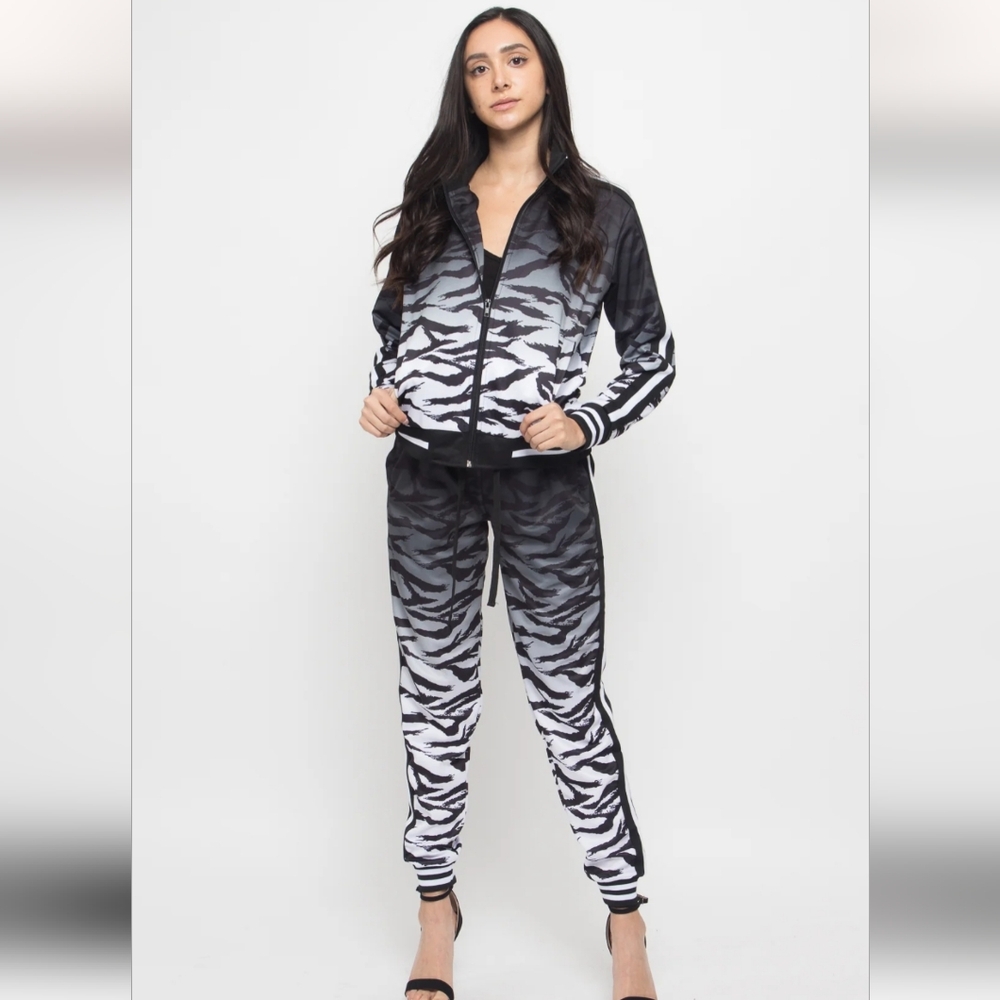 Women's Zebra Tracksuit